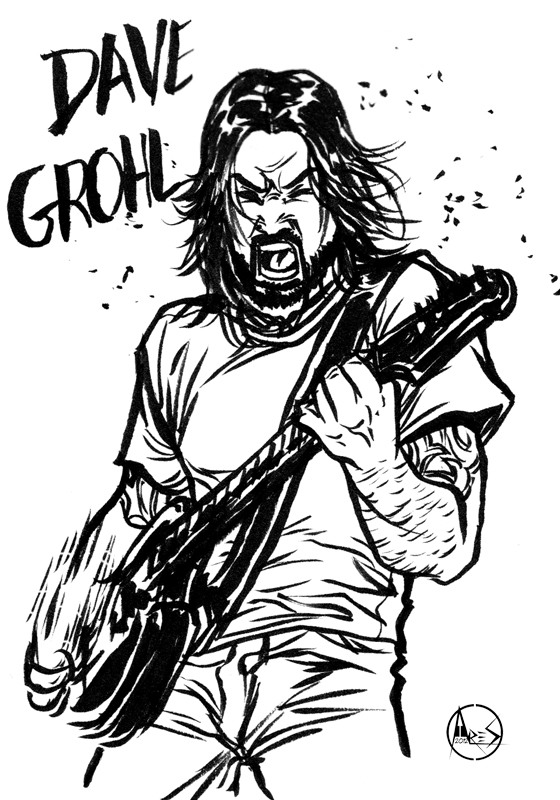 Artes dos Fãs! - Foo Fighters Brasil  Foo fighters, Foo fighters dave  grohl, Foo fighters dave