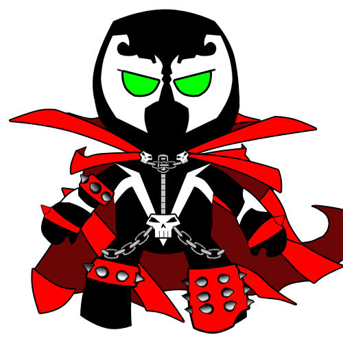 Spawn with red knuckle dusters by Dante365 on DeviantArt