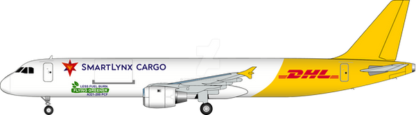 Smart Lynx 321 Cargo (CFM Engines/DHL Hybrid/PCF) by tommyleejr on ...