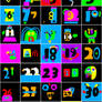 Sesame Street Abstract Count but Letters by victordaniel7208 on DeviantArt
