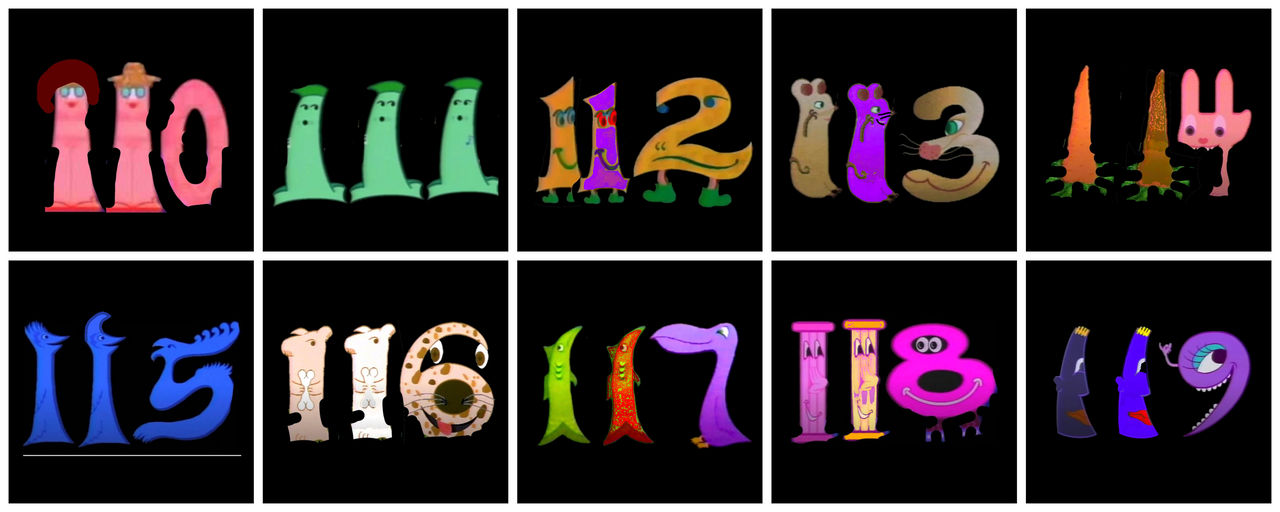 Number Creatures Jump Number Creatures 110-119 by WaylanStillwell on DeviantArt