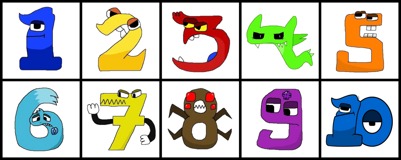Numberlore 110 Number Lore 1-10 by WaylanStillwell on DeviantArt
