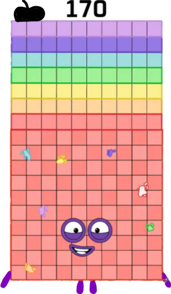 Numbers 170 Numberblocks 170 by WaylanStillwell on DeviantArt