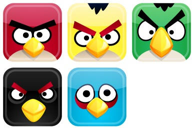 Free Angry birds icons