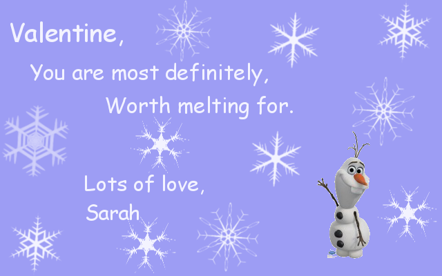 Valentine's Day 2014~Frozen