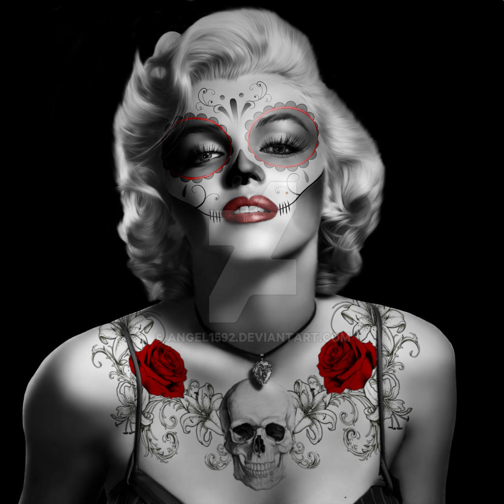 Day Of The Dead Marilyn-Monroe