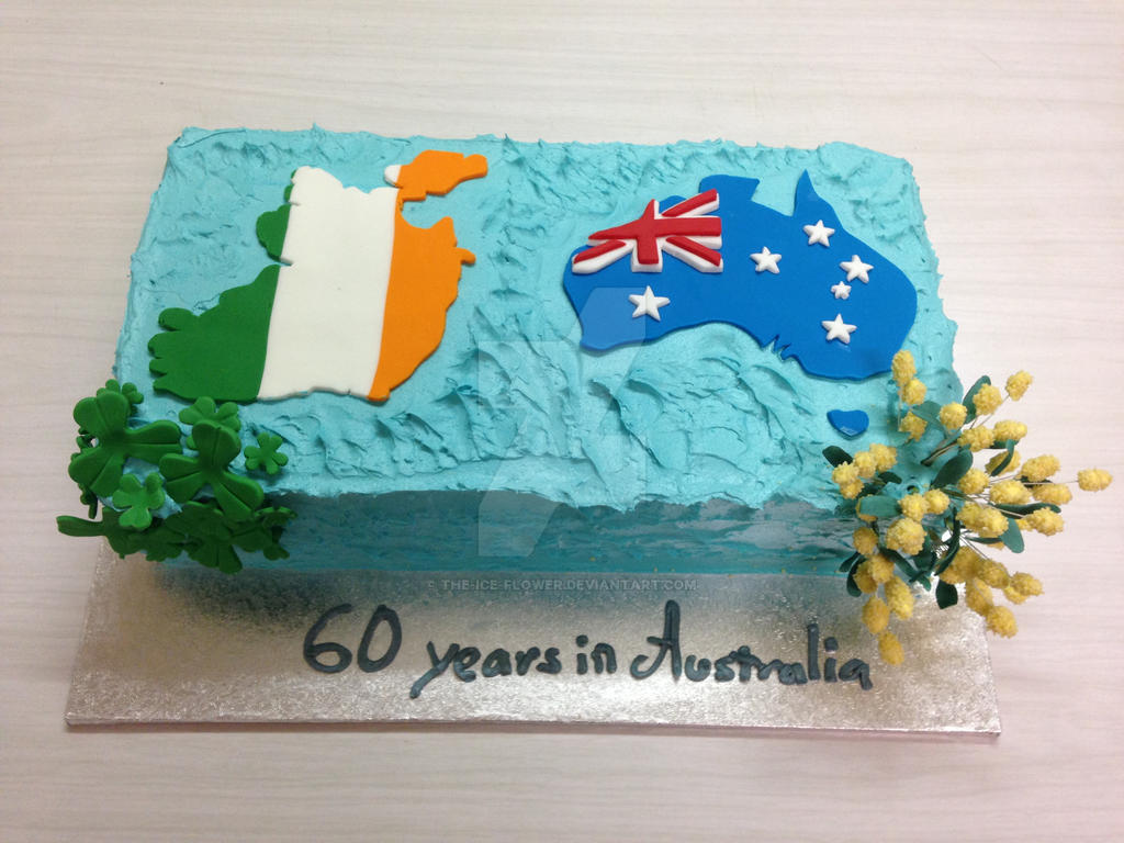 Irish Australian Reunion Cake