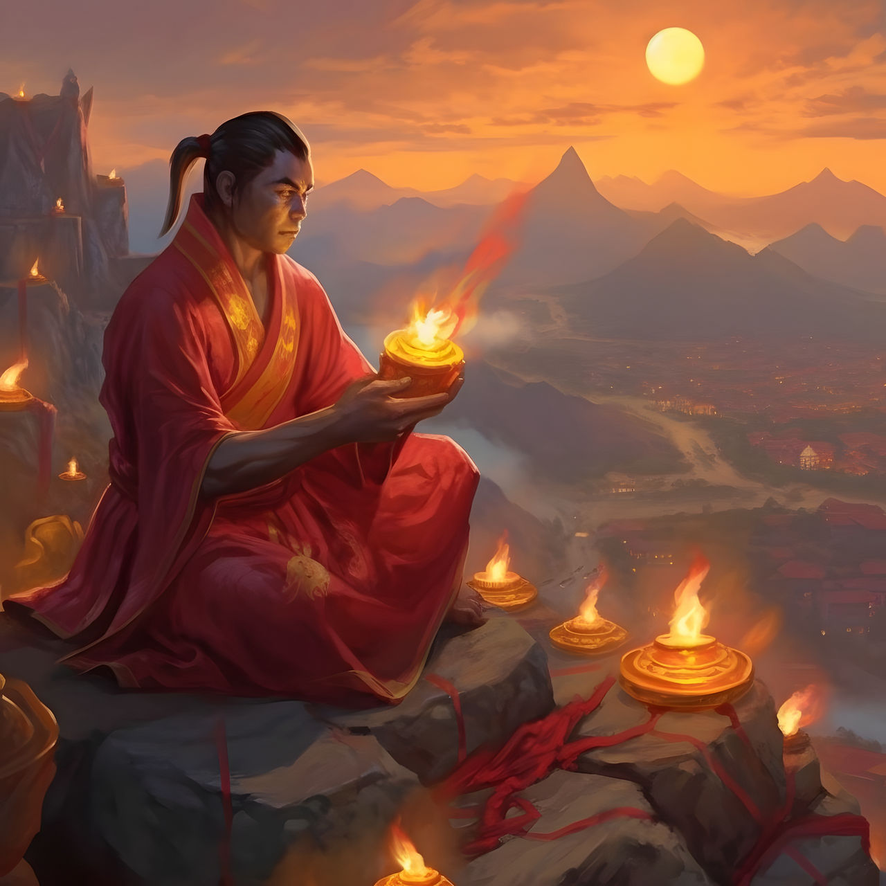 Meditation Ritual by Fiulo on DeviantArt
