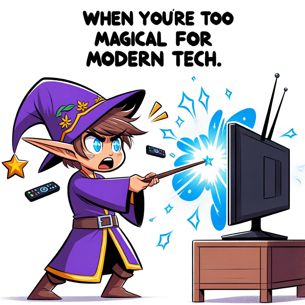 Tech-Challenged Wizard by Fiulo on DeviantArt
