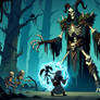 The Necromancer's Confrontation