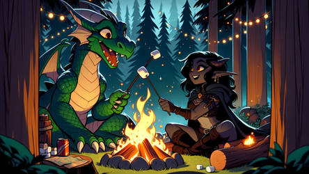 S'mores and Stories Under Starlight