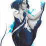 Unconventional Mermaid: Manta Ray