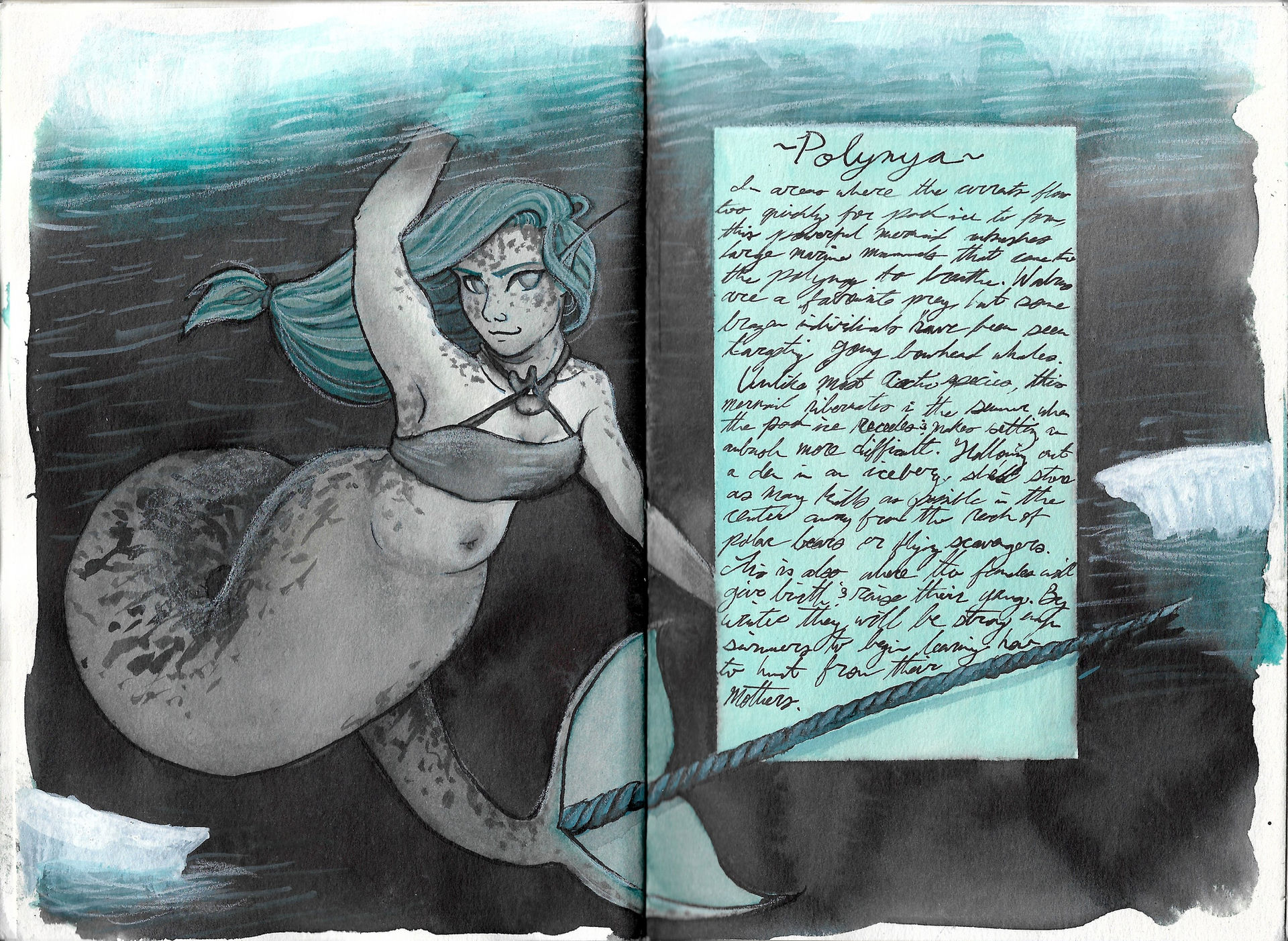 Polynya Ruth Moorman Mermay 2021 - Polynya by MayContainBirdseed on DeviantArt