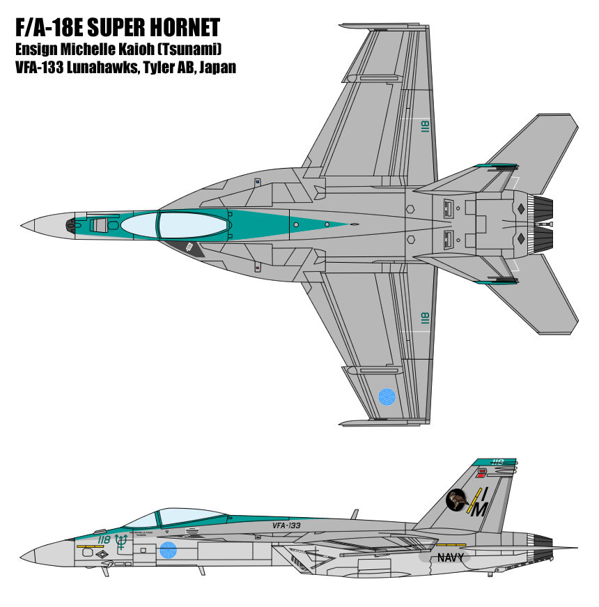 FA-18E - Ensign Michelle Kaioh