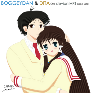 Clannad Tadayoshi and Michiko