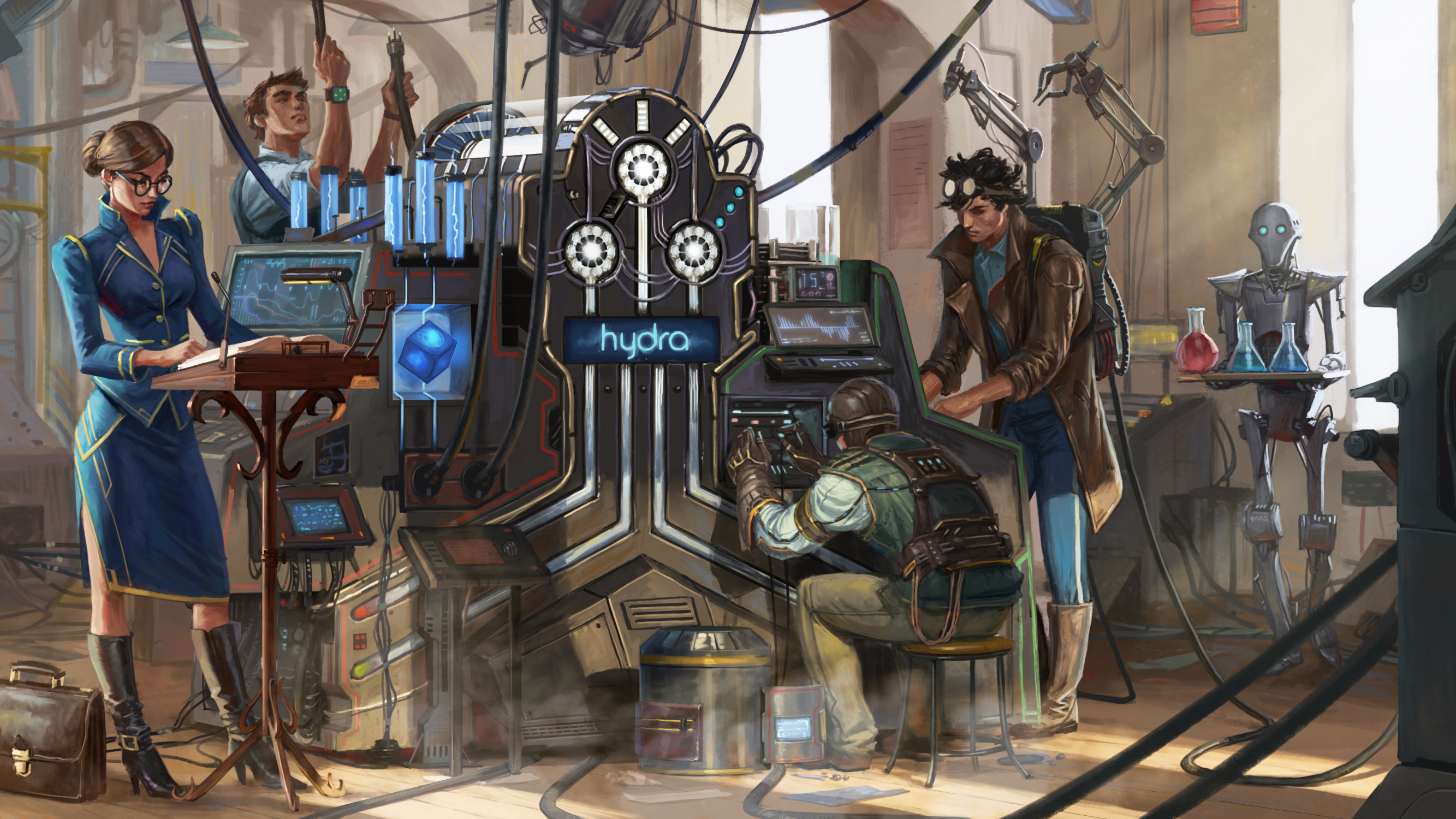Nice Man Lab Deviantart The lab by NikitaNV on DeviantArt