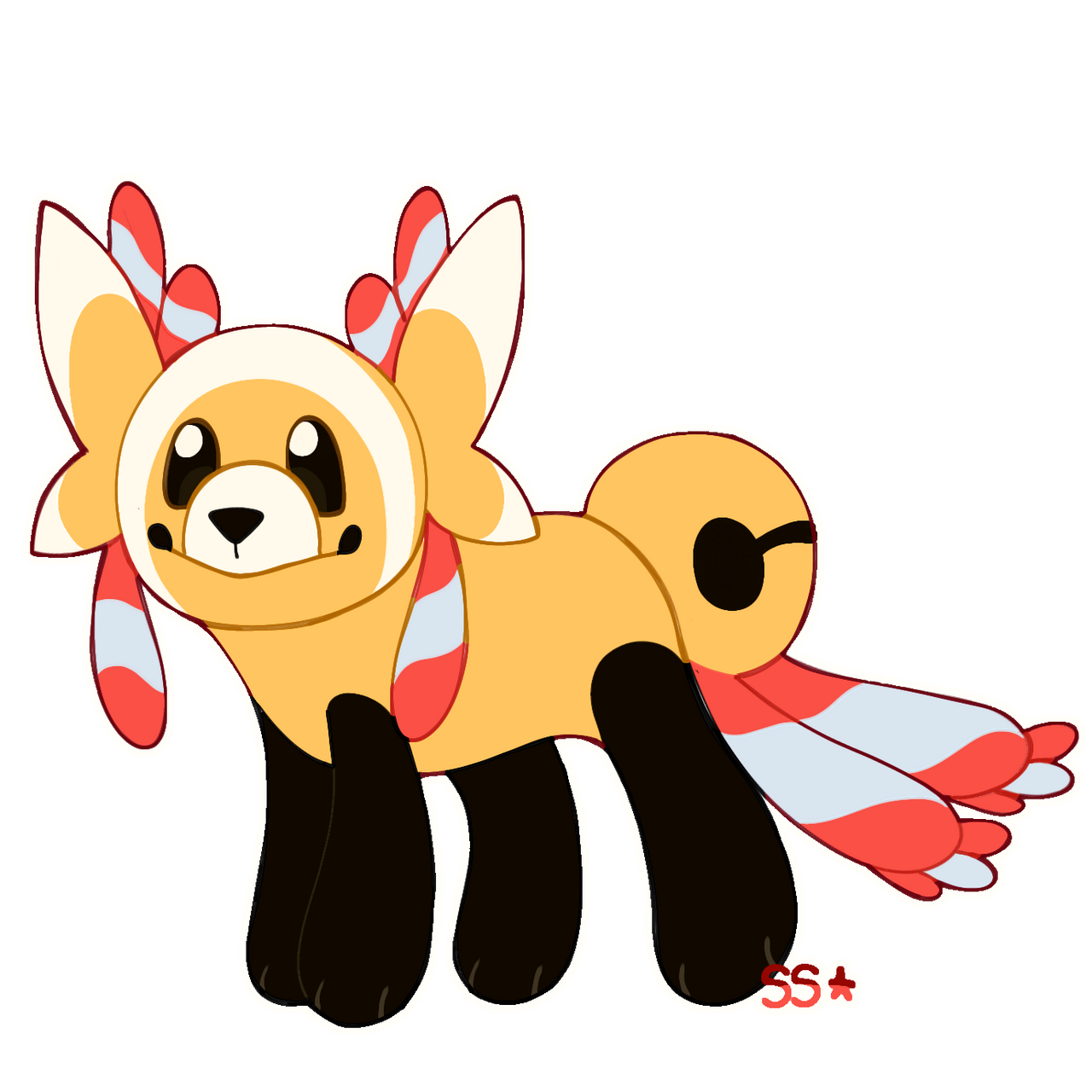 Stuffle (OPEN) Stuffle x Chingling PokemonFusion Adoptable by Sweetskinks on ...