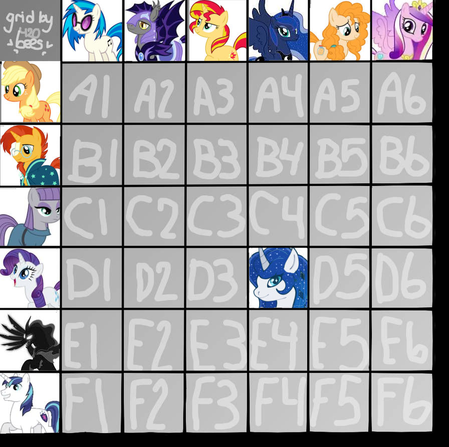 (OPEN) mlp Grid Adoptables by Sweetskinks on DeviantArt