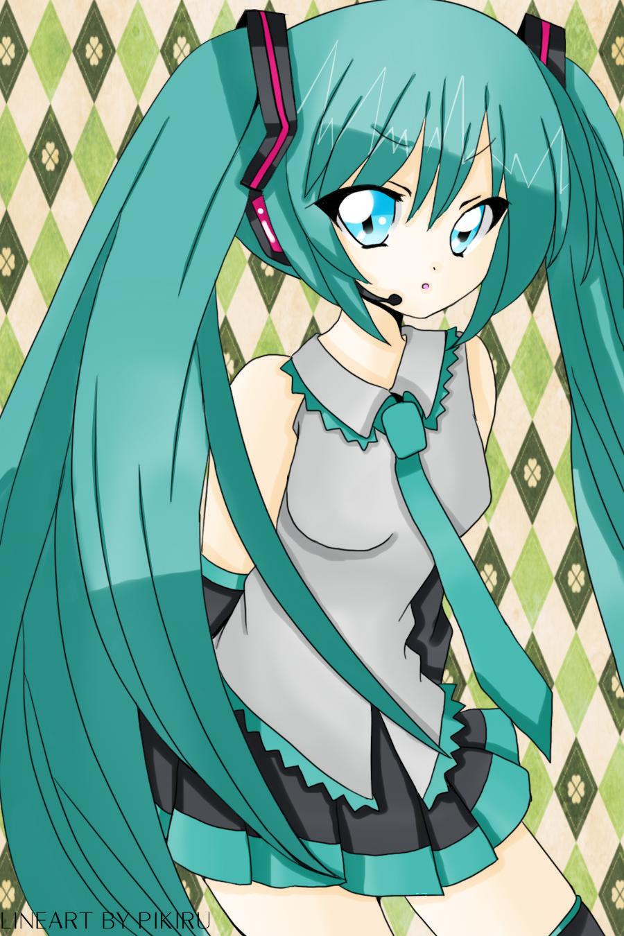 Hatsune Miku Colored