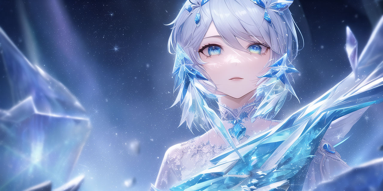 Ice Princess Rocker Girl Ice girl by AIArtAnime on DeviantArt