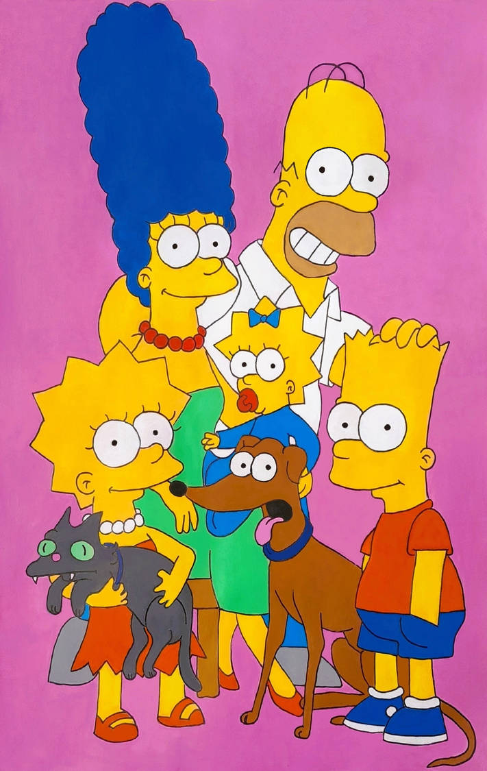 The Simpsons Vector Deviantart The Simpsons by Sthefani18 on DeviantArt
