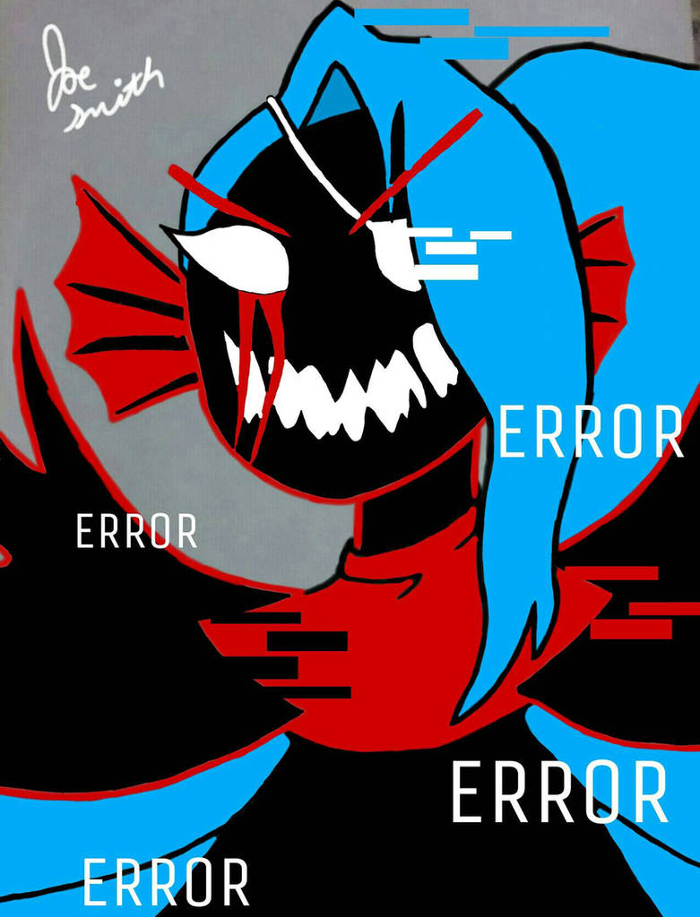 ERROR undyne by TwistedSandwichDraws on DeviantArt