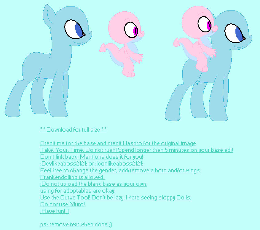 MLP:FIM bases (Insert number here) by likeaboss2121 on DeviantArt