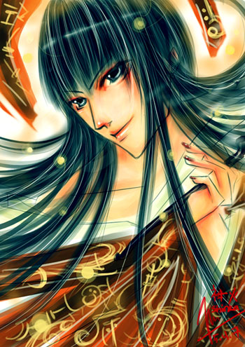 Kanda Dgrayman Geisha fanart