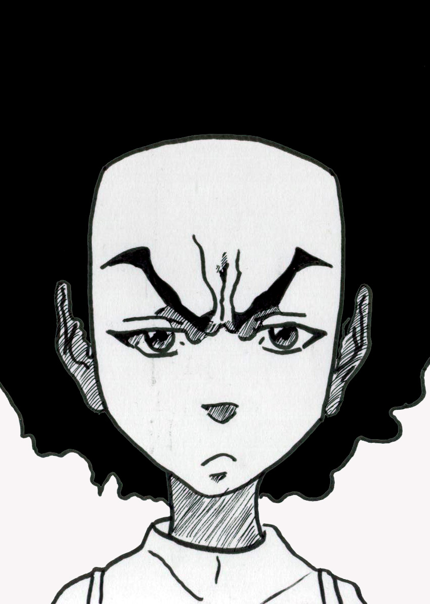 How To Draw Huey Freeman Step By Step
