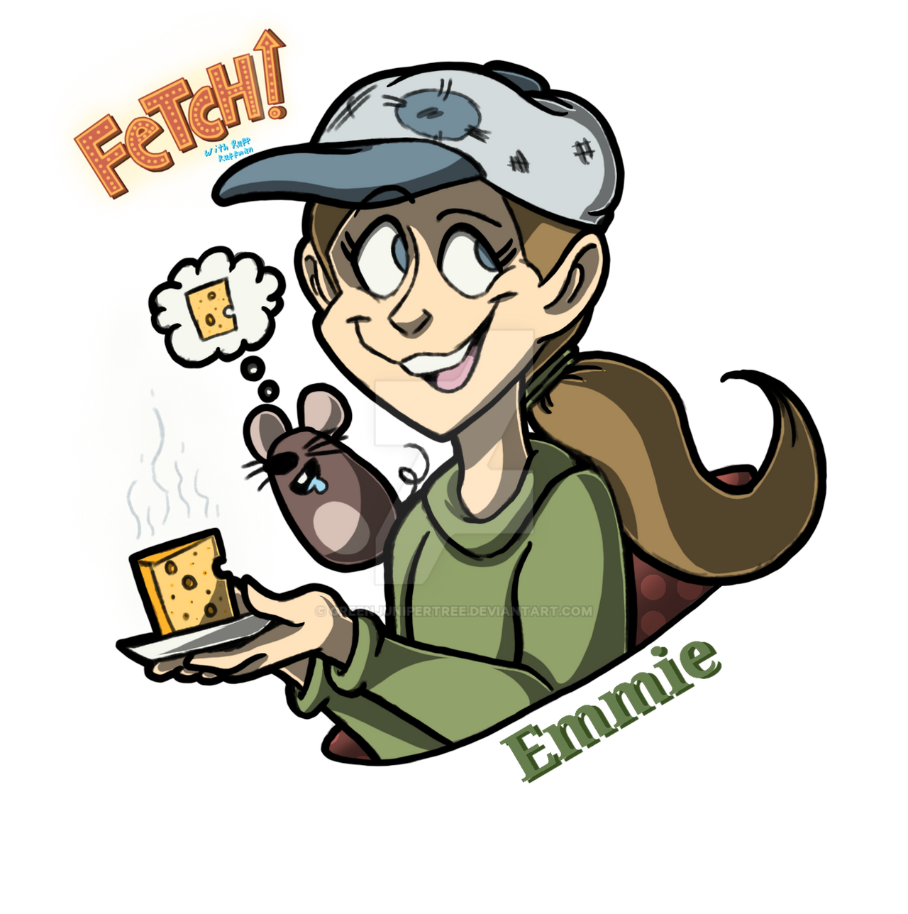 Fetch With Ruff Ruffman Emmie Deviantart The FETCHers - Emmie by GreenJuniperTree on DeviantArt
