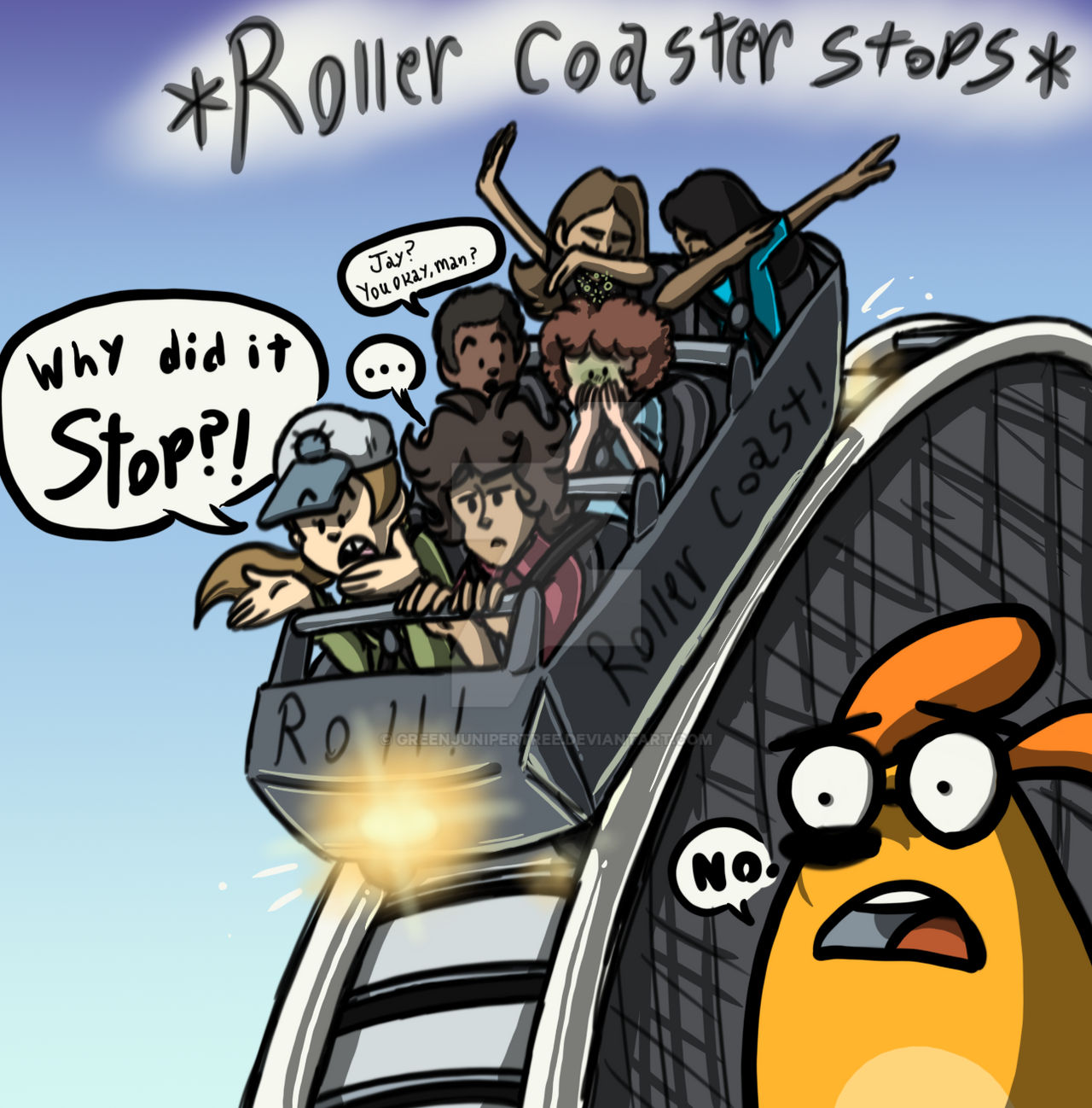 Roller Ruff FETCH! - A Ruff Roller-Coaster Conclusion by GreenJuniperTree on DeviantArt
