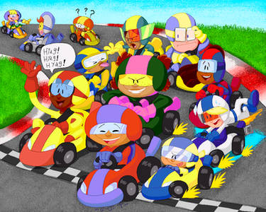 Explore the Best Backyard_kart_racing Art | DeviantArt