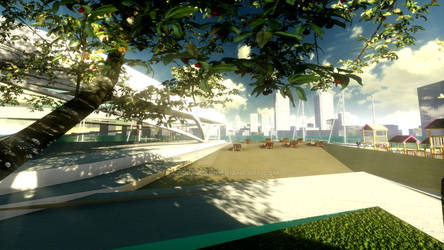 Linear park design 18