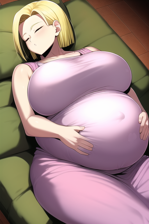 Pregnant Android 18 Catnap By Maternitylover On DeviantArt pregnant-android-18-catnap-by-maternitylover-on-deviantart