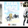 Star Wars Marvel Sketch covers