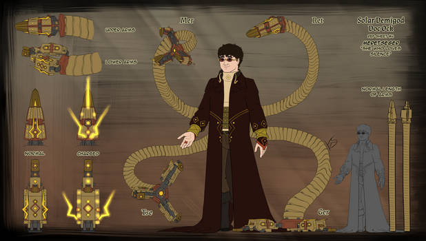 Solar Demigod Doc Ock -ref sheet #4-