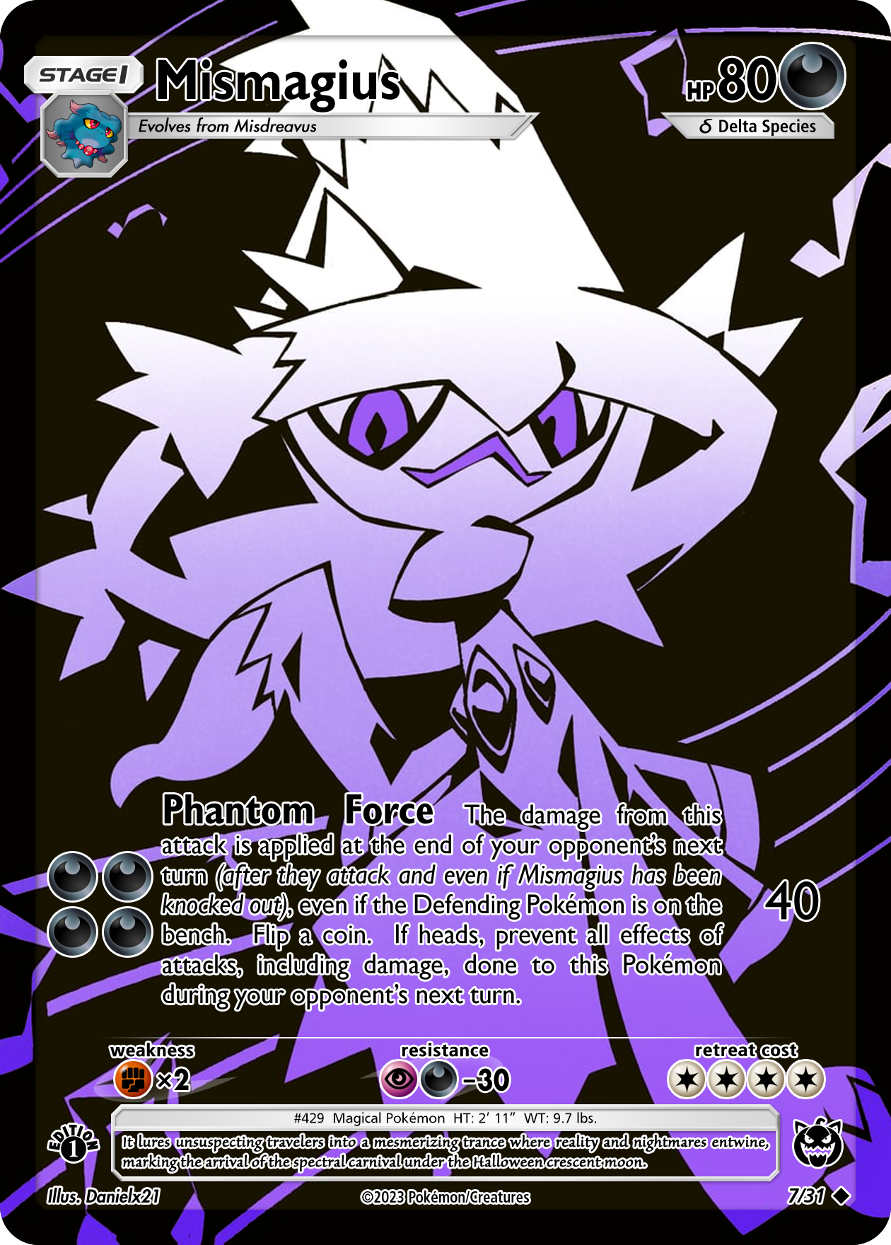 mismagius pokemon card halloween Card Sleeves Mismagius Pokmon Card Game