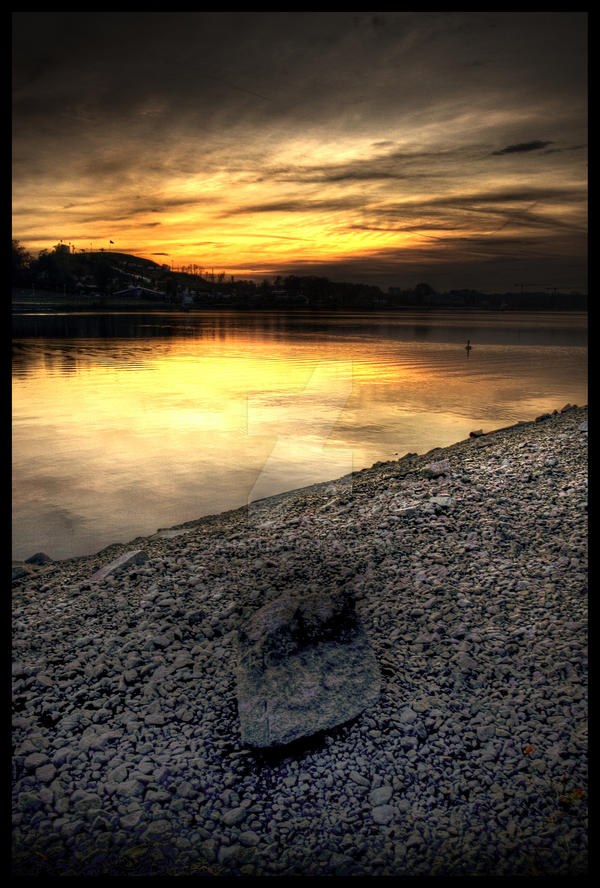 hdr sunset