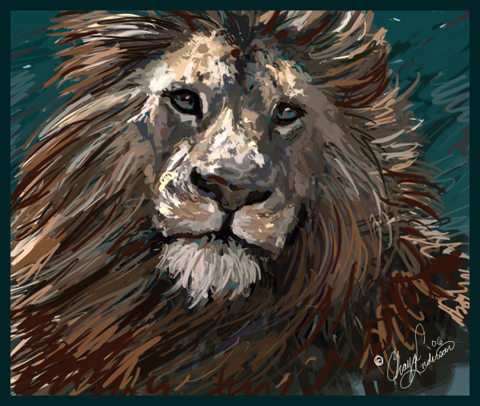 Aslan Speed Painting