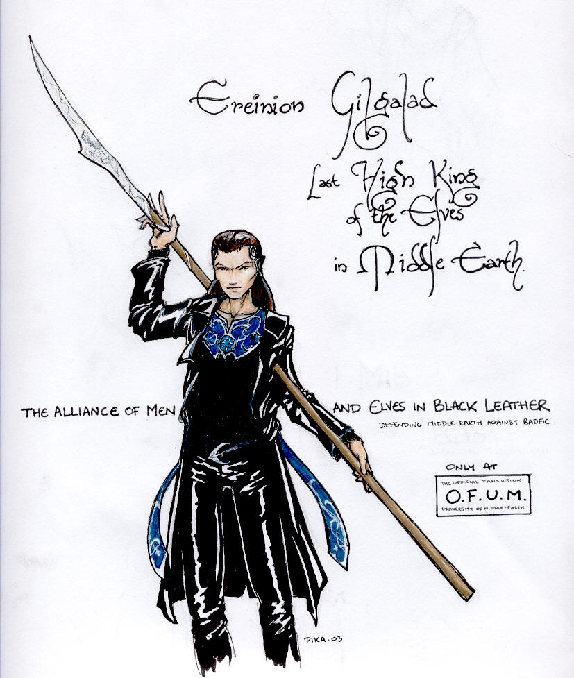 Gil-galad in Black Leather