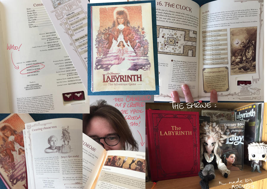 Labyrinth RPG illustrations montage yaaaay by Pika-la-Cynique on DeviantArt