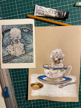 If you give a (lady) mouse a (fancy) biscuit . . .