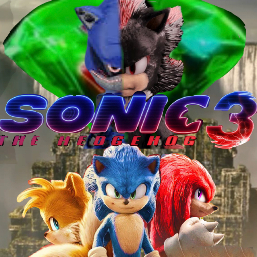 Sonic Movie 3 Fanmade Poster by SEGAROCKS5612Backup on DeviantArt