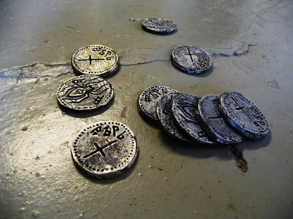 Drow Coin Drow coins by Sharpener on DeviantArt