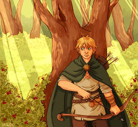 Hetalia | Deep in the forest (Redrawn)