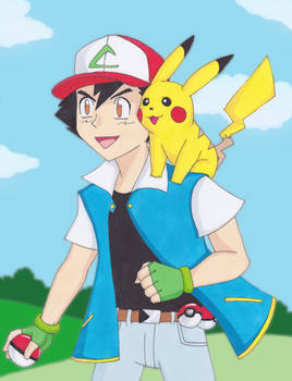 Ash And Pikachu