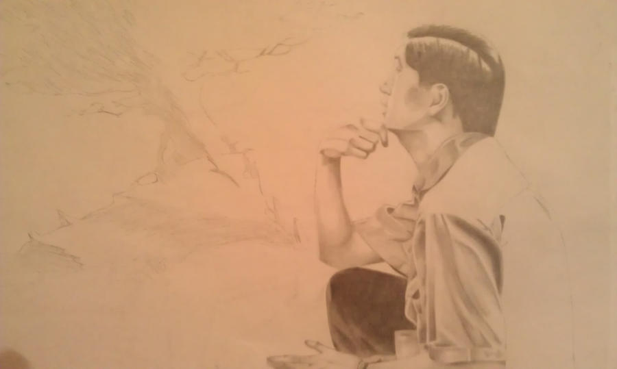Unfinished Self Portrait