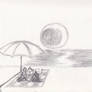 Beach Scene (Rough Sketch)