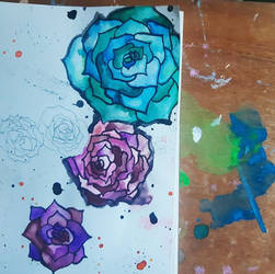 Water Color Flowers