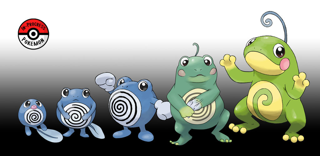 Poison Politoad 060 - 186 Politoed Line by InProgressPokemon on DeviantArt